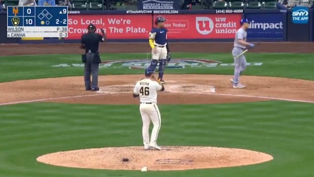 Mets’ Mark Canha Got Called for the Saddest Pitch Clock Violation Strikeout.